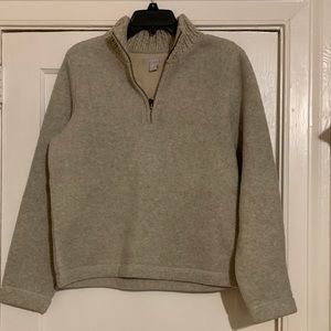 J. Crew quarter zip sweater.size medium